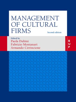 cover image of Management of Cultural Firms